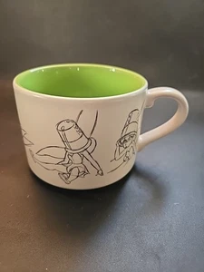 Disney Store Genuine Sketch Art TINKERBELL Stackable Mug  - Picture 1 of 9