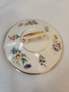 Syracuse Old Ivory Aberdeen Selma SUGAR BOWL LID ONLY   Beautiful Floral - Picture 1 of 5