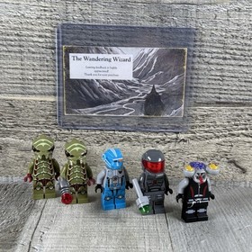 LEGO Galaxy Squad Lot Robot Sidekick Space Police Red Green Black Lot of 5