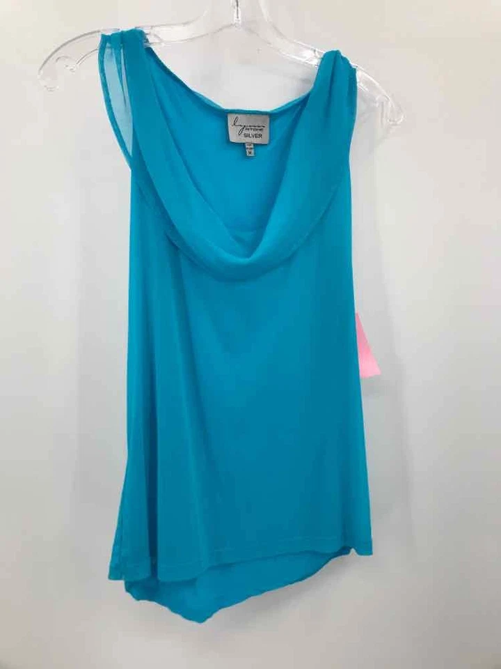 Pre-Owned Lynn Ritchie Blue Size Medium Tank Top - Image 1 of 3