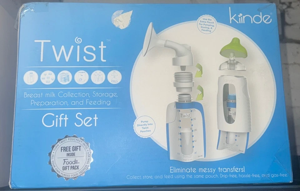 Juego de regalo de lactancia Kiinde Twist Foto 1 de 4