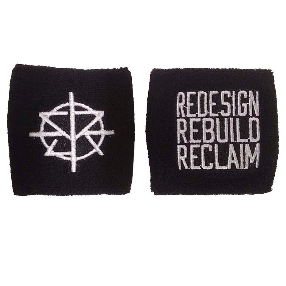 Seth Rollins Redesign Rebuild Reclaim WWE Authentic Logo Wristbands Set of 2