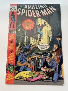 Amazing Spider-Man #96 Marvel Drug Issue Green Goblin 1971 - Picture 1 of 14