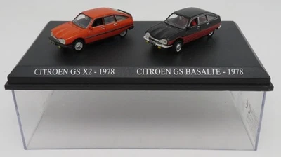 Coffret Atlas Duo Metal UH CITROEN GS X2 + GS Basalte 1978 In Scatola - Immagine 1 di 4