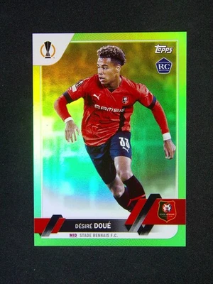 2022-23 Topps UEFA Desire Doue #48 RC Rookie Green /199 - Image 1 of 2