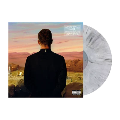 Justin Timberlake - Everything I Thought It Was 2x Silver & Vinyl LP (New) - Image 1 of 2