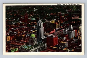Fort Wayne IN-Indiana, vista aérea de Fort Wayne, postal de colección - Imagen 1 de 2
