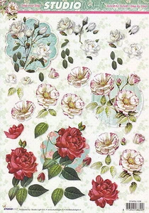 3D-Etappen-Bogen-Prächtige Rosen-STSL 1228 - Bild 1 von 1