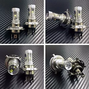 High Power HID LED Headlight H4 Bulbs Lights for Ski-Doo Renegade 2010-2018 Bulb - Picture 1 of 2