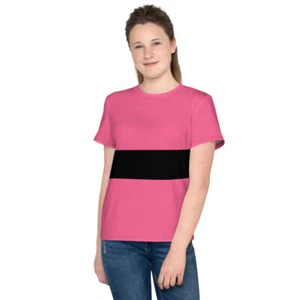 Blossom Youth T-Shirt Cosplay Costume Halloween PPG Powerpuff Power Puff Girls - Picture 1 of 29