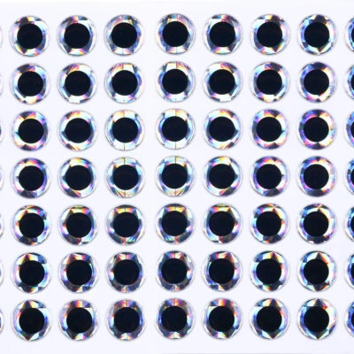 3D Fishing Eyes Lure Holographic Eye Fly Tying Jigs Crafts Tackle Doll 3mm-12mm - Image 1 of 4