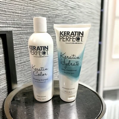 Keratin Color Shampoo by Keratin Perfect  Unisex - 12 oz Shampoo Conditioner 7oz - Image 1 of 2