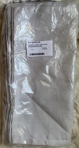 Classic Linen Napkin 20”x20” Stone Mitered Hem Dozen (12) Snap Drape NEW Heavy - Picture 1 of 8