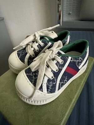 Tênis infantil Gucci autêntico - Imagem 1 de 4