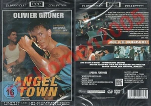 DVD ANGEL TOWN Olivier Gruner Peter Kwong Theresa Saldana Uncut Region 2 PAL NEW - Picture 1 of 1