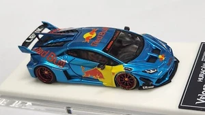 1:64 Veloce Lamborghini Huracan LP610-4 Red Bull Chrome Blue LBWK - Picture 1 of 4