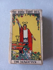 Baraja de tarot The Rider 1971 de colección cartas de espera originales usadas en excelente estado raras - Imagen 1 de 4