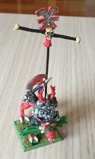 Warhammer Chaos Arbaal the Undefeated Lord on Manticore PAINTED