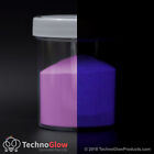 Glow in the Dark Powder, FLUORESCENT PURPLE - UV Reactive Glow Pigment