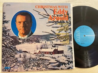 Christmas With Eddy Arnold / Henry Mancini LP RCA Holiday VG+!!!! - Image 1 of 4