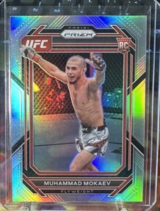 2023 Panini Prizm UFC Muhammad Mokaev Silver Prizm RC