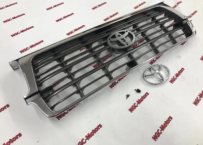 Rejilla radiador modelo tardío Toyota Land Cruiser serie 80 genuina JDM Foto 1 de 4