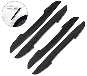 TIRA PROTECTORA DE BORDE DE PUERTA DE COCHE NEGRO PROTECTOR ANTICOLISIÓN AJUSTE 4 PIEZAS - Imagen 1 de 10