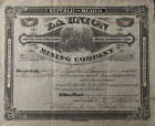 La Union Mining Co Stock, Guanajuato, Mexico, 1890, Rare