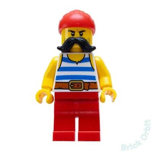 Piraten Steuerbord (Idea068) - Ideas - gebrauchte LEGO Minifigur aus Set 21322-1 - Bild 1 von 4