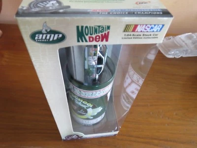1:64 ACTION 2008 #88 MOUNTAIN DEW RETRO DALE EARNHARDT JR HOOD OPEN IN SODA CAN - Image 1 of 4