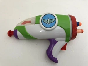 2009 Disney Pixar Toy Story Buzz Lightyear Blaster Gun Mattel Sounds Foam Dart - Picture 1 of 8