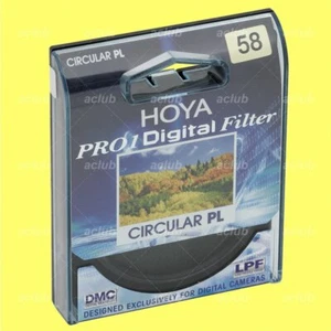 Filtro Hoya 58mm Pro1 Digital C-PL CPL per M.Zuiko ED 75-300mm F4.8-6.7 II - Foto 1 di 3