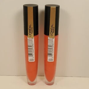 L'Oreal Paris Makeup Rouge Signature Matte Lip Stain “RADIATE” #436  Lot Of 2 - Picture 1 of 5