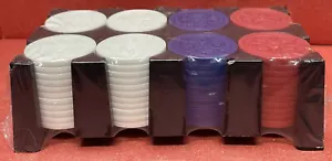 Vintage 88 Count Pro Poker Chips In Tray - By Jax - New In Shrink Wrap w/oBox - Picture 1 of 9
