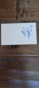 AL SKINNER SIGNIERT 3X5 INDEX KARTE NETZE KOLBEN 76ERS ABA UMASS BOSTON COLLEGE - Bild 1 von 1