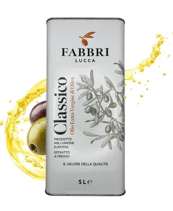 Fabbri Lucca Classico 4x 5L extra natives Olivenöl extra vergine Italien Toskana - Bild 1 von 10