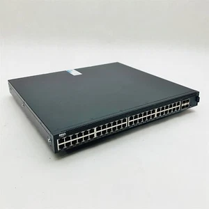 Dell X1052P 48-Port 4-SFP+ Gigabit Ethernet Managed Network Switch E09W001 - Picture 1 of 7