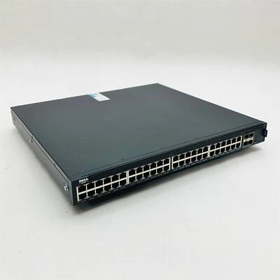 Dell X1052P 48-Port 4-SFP+ Gigabit Ethernet Managed Network Switch E09W001 - Image 1 of 4