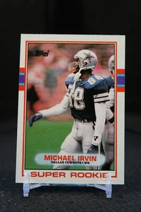 1989 Topps - Michael Irvin #383 (RC) - Picture 1 of 2
