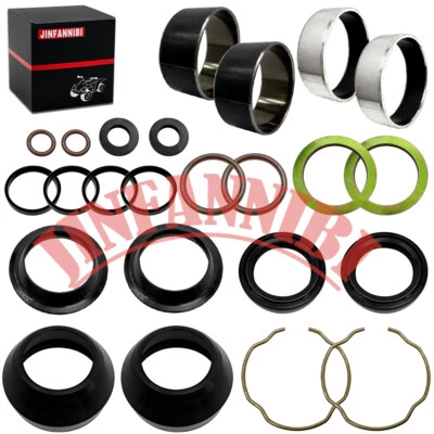 Front Fork Leg Rebuild Kit for Harley Electra Glide Road King with 41mm Forks - Image 1 of 4