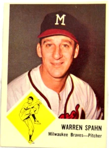 1963 Warren Spahn Fleer #45 - Picture 1 of 4