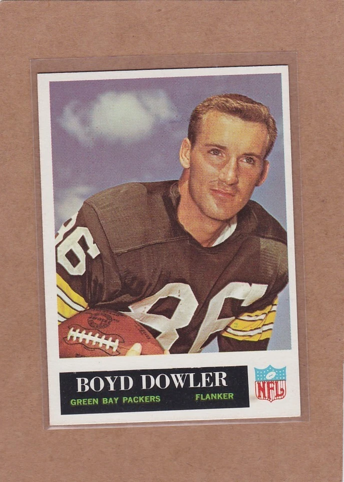 1965 PHILADELPHIA FOOTBALL BOYD DOWLER #74 PACKERS EXMT *A37341 - Image 1 of 1