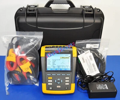 Fluke 435-II Power Quality & Energy Analyzer NIST Calibrated PQA 435 Series II - Image 1 of 3