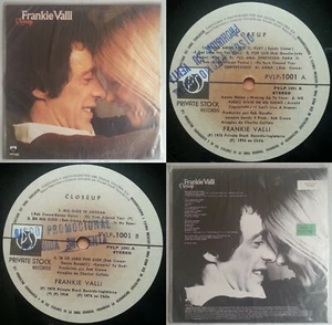 FRANKIE VALLI CLOSEUP 1976 PROMO 1/1 STAMPERS UNIQ CVR MEGARARE CHILEAN PRESS!!! - Picture 1 of 12