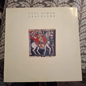 PAUL SIMON "GRACELAND" UK & EUROPE VINYL LP 1990 (REISSUE) VG+ - Picture 1 of 6