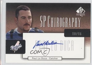 Auténtico SP Quirografía 2004 SP Bronce/65 Paul Lo Duca #CA-PL Automático - Imagen 1 de 3
