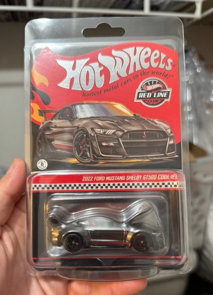 NEW 2024 Hot Wheels RLC 2022 Ford Mustang Shelby GT500 Code Red - Image 1 of 1