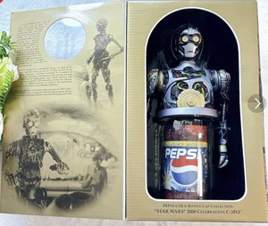 Star Wars Pepsi 2000 Limited C-3PO Can Holder Japón Promo Figura Exclusiva - Imagen 1 de 3