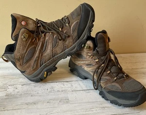 Merrell Moab 3 Mid WP wasserdichte Wanderschuhe erdbraun J035839 Herren Größe 12 - Bild 1 von 9