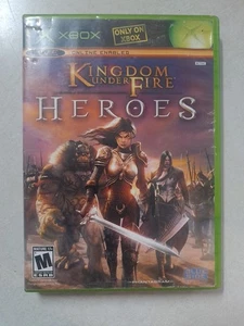 Kingdom Under Fire: Heroes (Microsoft Xbox, 2005) CIB komplett - muss gepufft werden  - Bild 1 von 4